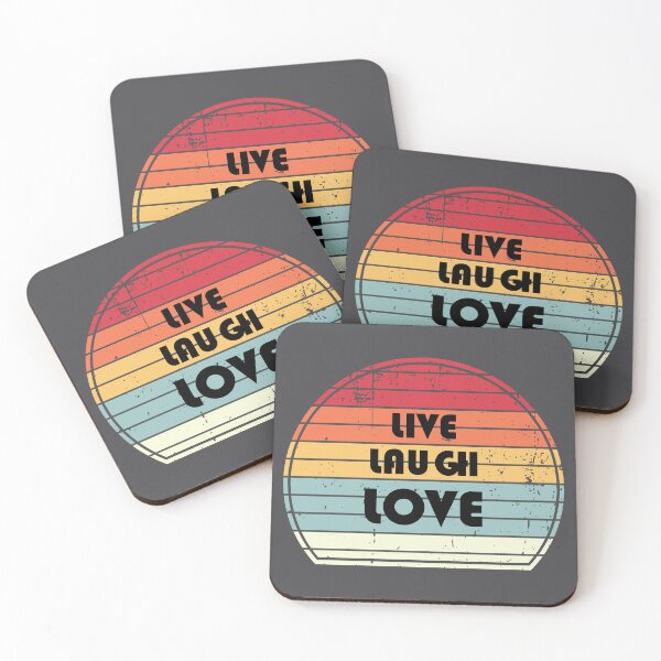 Item preview, Sunset quotes - Live laugh love designed and sold by LV-creator.