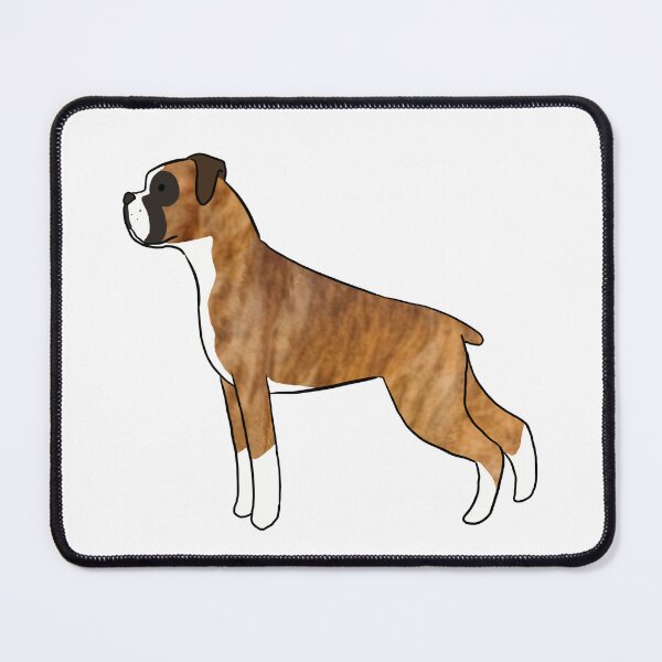 Item preview, Boxer Dog cartoon illustration designed and sold by Yarafantasyart.