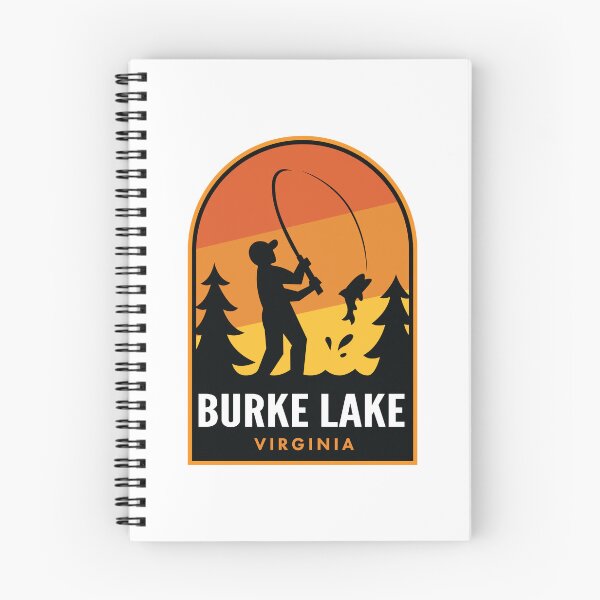 Item preview, Burke Lake Virginia Fishing designed and sold by HalpinDesign.