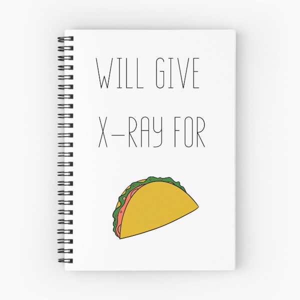 Item preview, Will Give X-Ray For Taco | Funny Radiology X-Ray Gift designed and sold by alseivert.