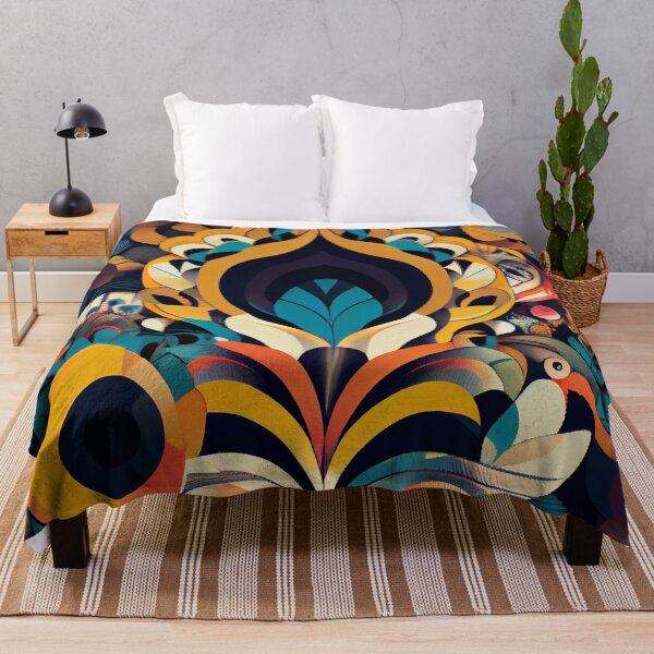 Item preview, Brilliant Maximalist Pattern Digital Painting designed and sold by CodeAndColors.
