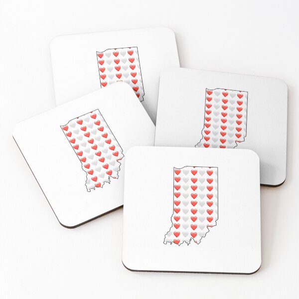 Item preview, Indiana Heart Emojis designed and sold by bradenjay99.