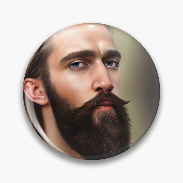 Item preview, Blond Bearded Man with Blue eyes - Redneck Bear designed and sold by LthrDaddyBear.