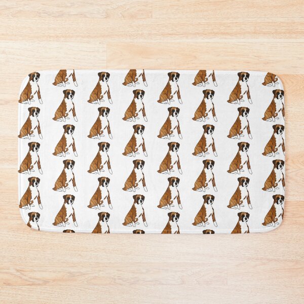 Item preview, Cute Boxer Dog cartoon illustration designed and sold by Yarafantasyart.