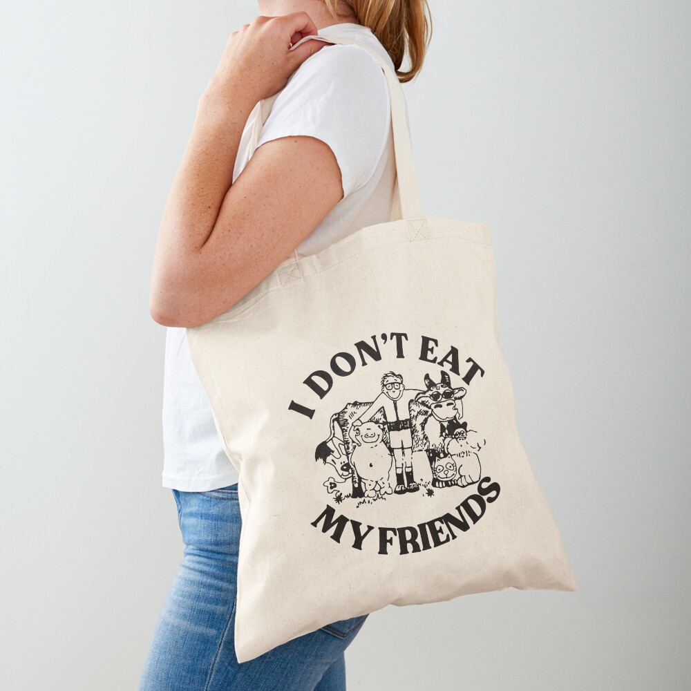 Say It With Songs T 'Go Your Own Way' Denim Tote Bag Lilac – Izzi