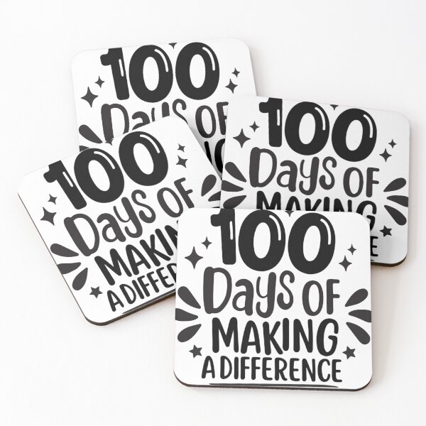 Artikelvorschau, 100 Tage, um einen Unterschied zu machen 100. Tag des klassischen Aufklebers des Schullehrers⭐⭐⭐⭐⭐ entworfen und verkauft von online shop ⭐⭐⭐⭐⭐.