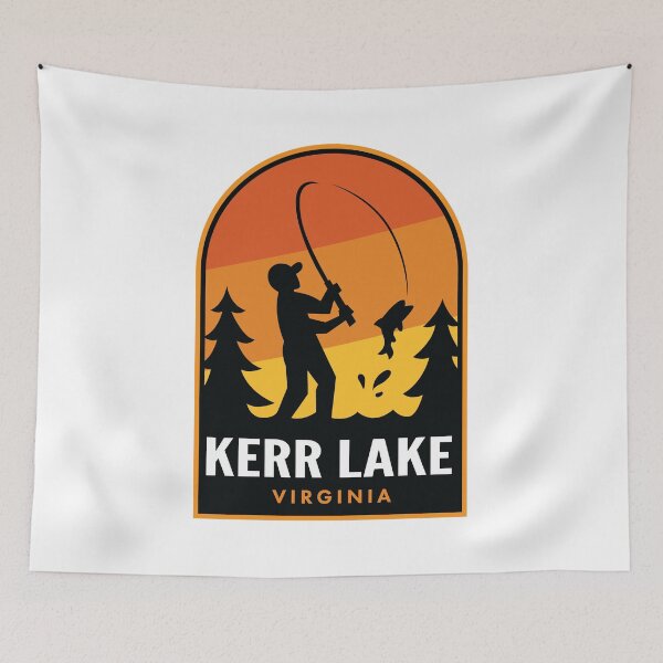 Item preview, Kerr Lake Virginia Fishing designed and sold by HalpinDesign.