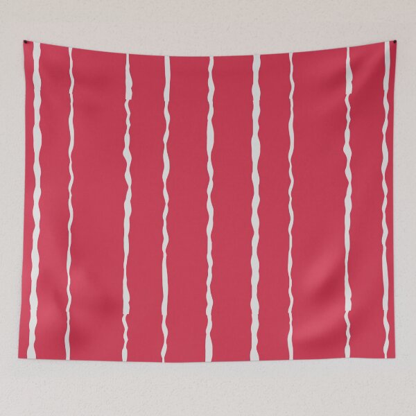 Item preview, Rose White Modern Stripes designed and sold by TopMinimalist.