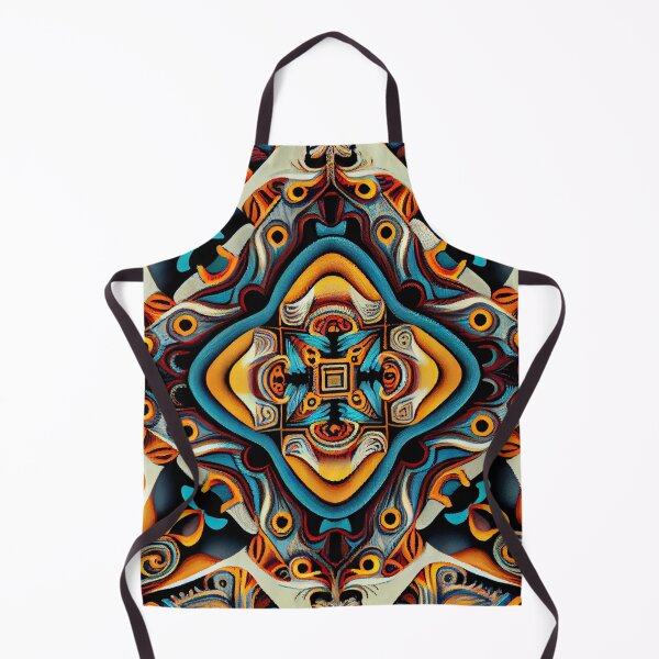 Item preview, Balanced Dramatic Eclectic Pattern Digital Painting designed and sold by CodeAndColors.