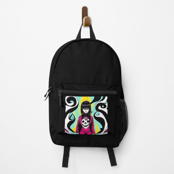 Item preview, Pastel emo girl with glasses pop art designed and sold by Dalive.