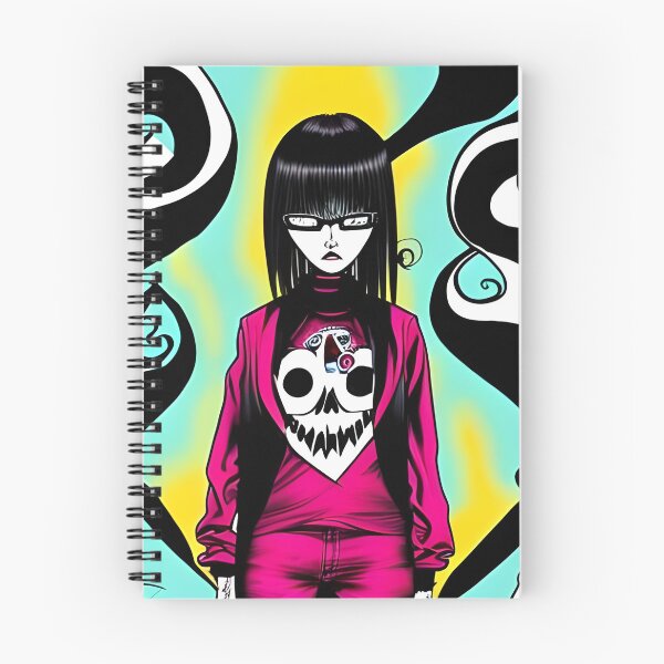 Item preview, Pastel emo girl with glasses pop art designed and sold by Dalive.