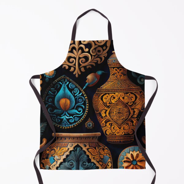 Item preview, Exotic Ceramic Industrial Pattern Digital Painting designed and sold by CodeAndColors.