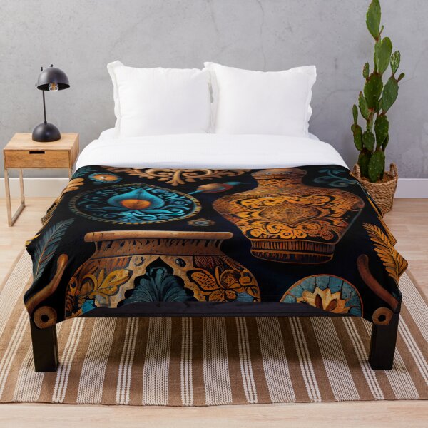 Item preview, Exotic Ceramic Industrial Pattern Digital Painting designed and sold by CodeAndColors.
