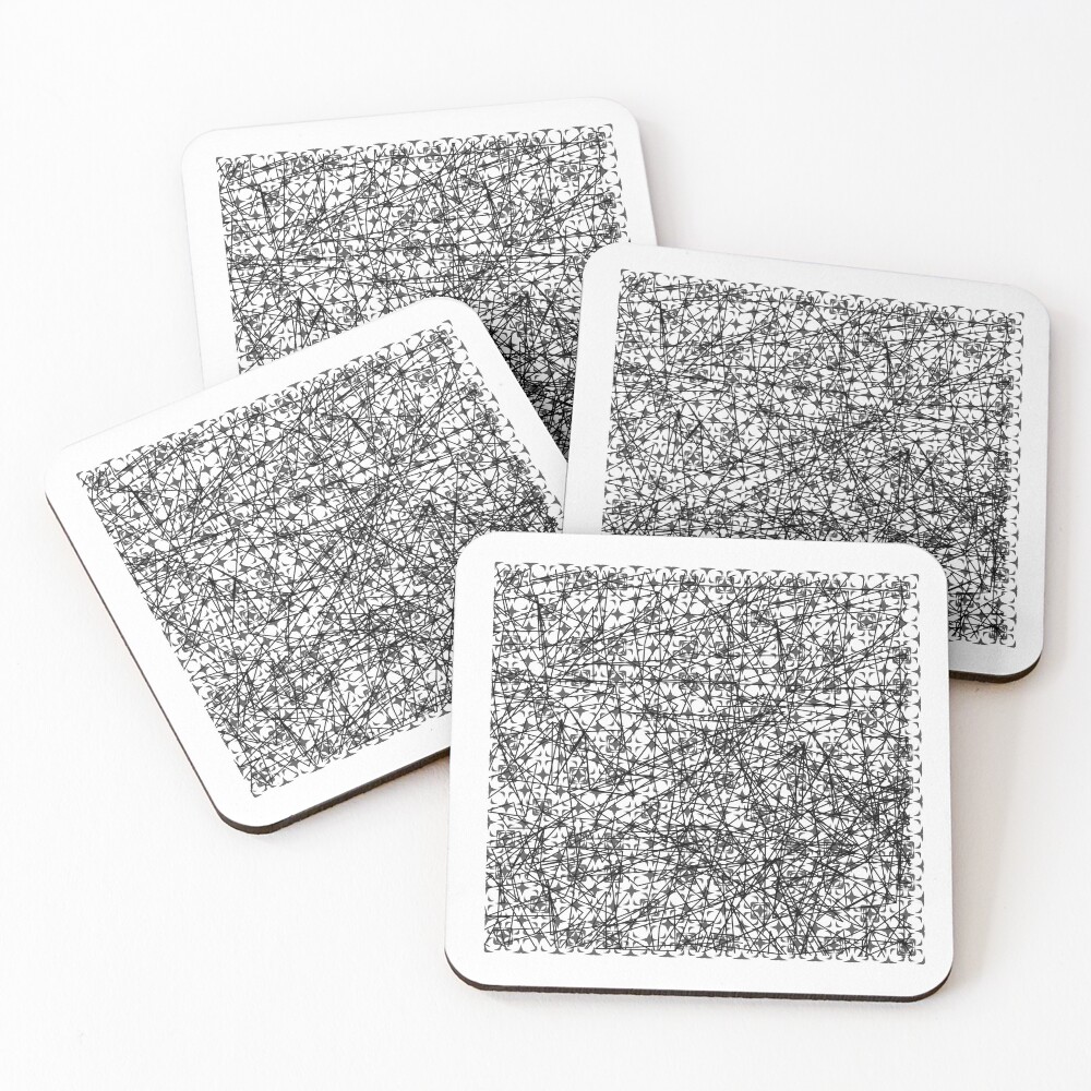 Item preview, Coasters (Set of 4) designed and sold by aimadbro.