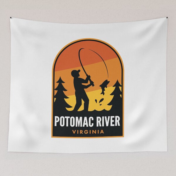 Item preview, Potomac River Virginia Fishing designed and sold by HalpinDesign.