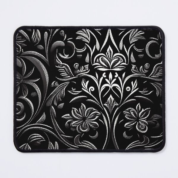 Artikelvorschau, Black New Mediterranean Pattern Digital Painting entworfen und verkauft von CodeAndColors.