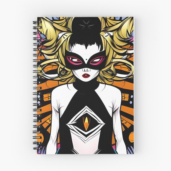 Item preview, Comic Gothic Female Superheroine Pop Art designed and sold by Dalive.