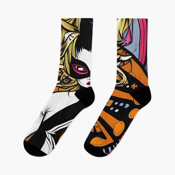 Item preview, Comic Gothic Female Superheroine Pop Art designed and sold by Dalive.