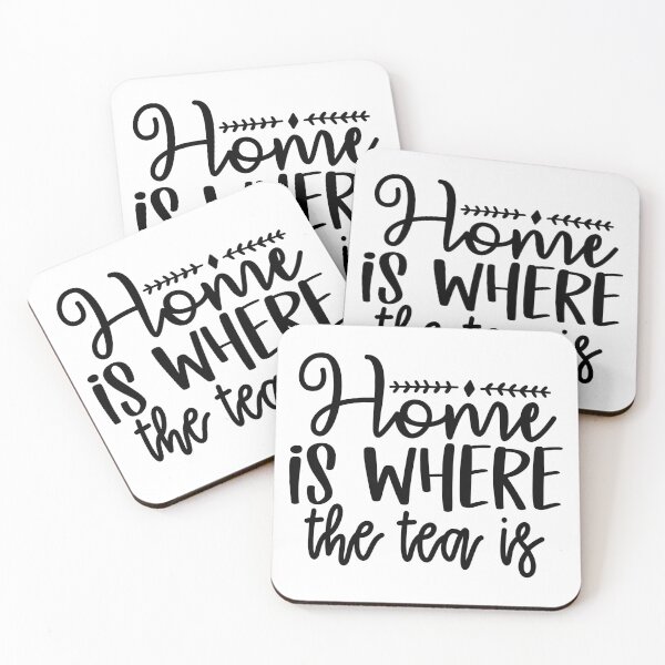 Item preview, home is where the tea is designed and sold by sweetanndspooky.