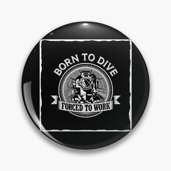 Item preview, Born to Dive designed and sold by CreoTshirts.