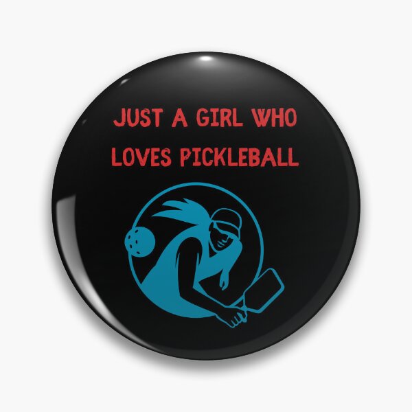 Item preview, Just a Girl Who Loves Pickleball designed and sold by Moremon.