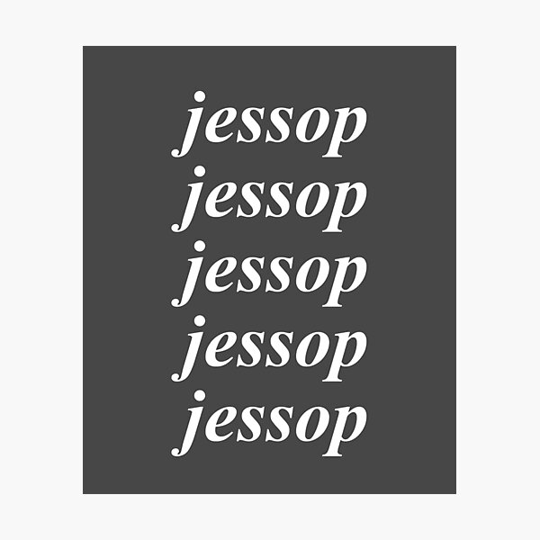 "Jessop Jessop Jessop Jessop Jessop" Photographic Print by theredteacup