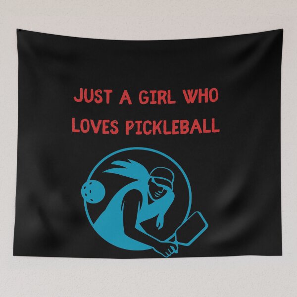 Item preview, Just a Girl Who Loves Pickleball designed and sold by Moremon.