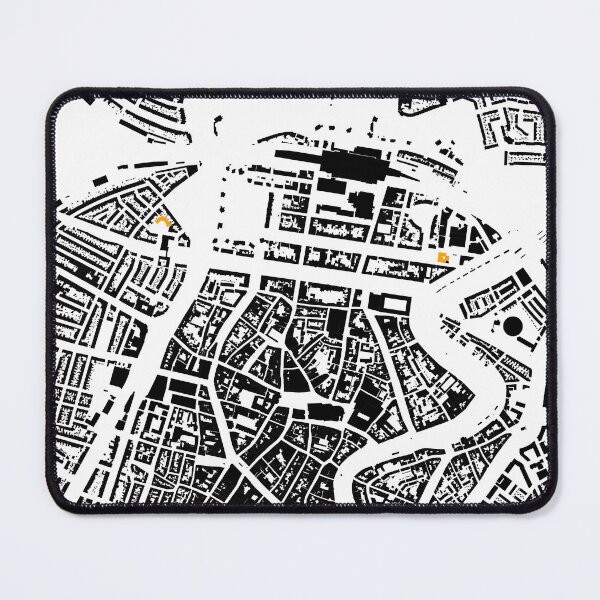 Item preview, Map of Haarlem, Netherlands,  with its schools in color designed and sold by jean-nicolas.