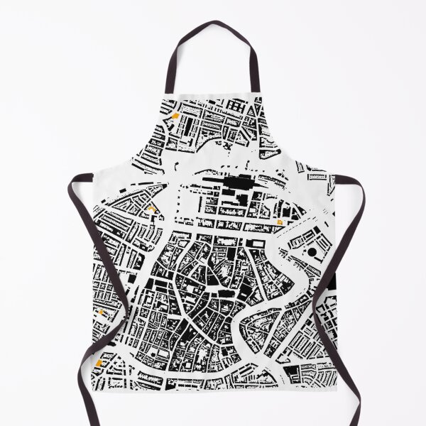 Item preview, Map of Haarlem, Netherlands,  with its schools in color designed and sold by jean-nicolas.