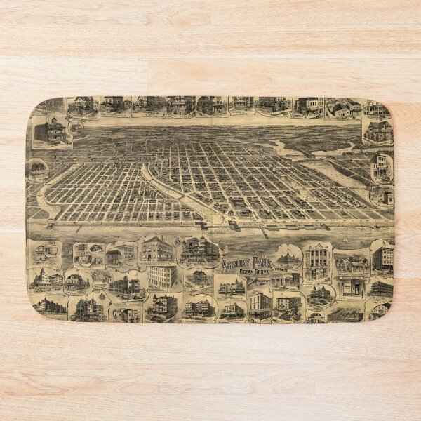 Item preview, Asbury Park, Ocean Grove, New Jersey (1897) designed and sold by allhistory.