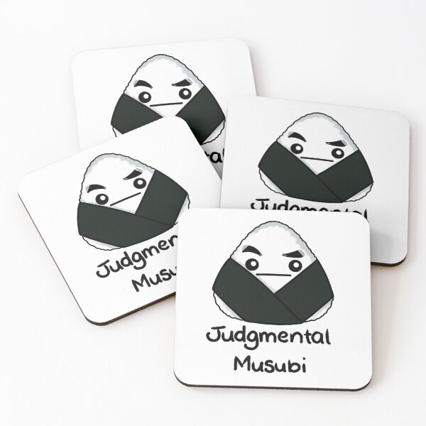 Item preview, Judgmental Musubi designed and sold by IchigoArtStyle.