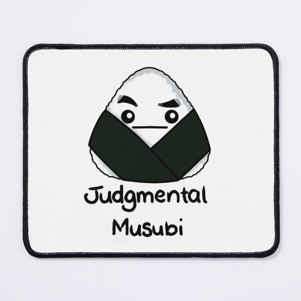 Item preview, Judgmental Musubi designed and sold by IchigoArtStyle.