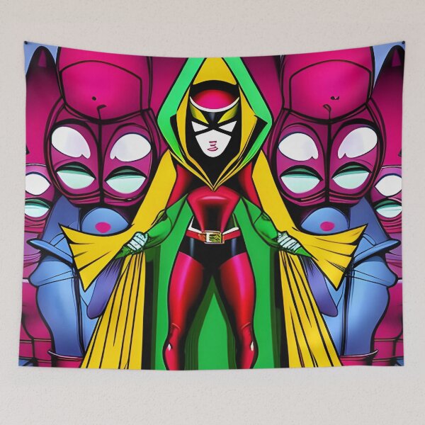 Item preview, Comic Miss Future with aliens designed and sold by Dalive.