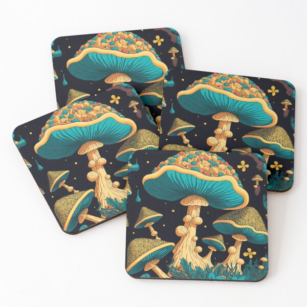Item preview, Celestial Mushroom Forest Nr. 33 designed and sold by thesupremewiz.