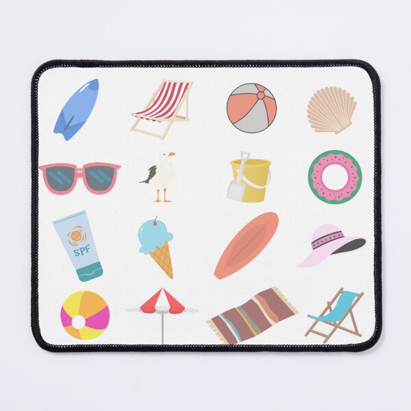 Item preview, outdoor beach holiday pattern | Beach Lover | Vacation designed and sold by Print  Design.