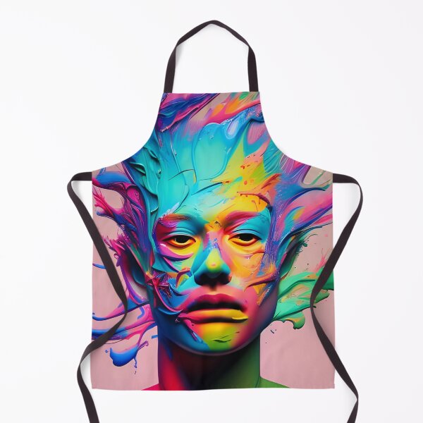 Artikelvorschau, Buntes Porträt entworfen und verkauft von REALDesign-Shop.