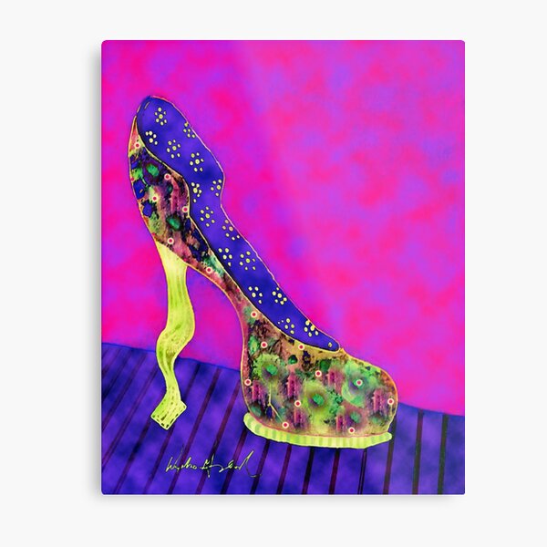 High Heel Daphne Gaylord Metal Print