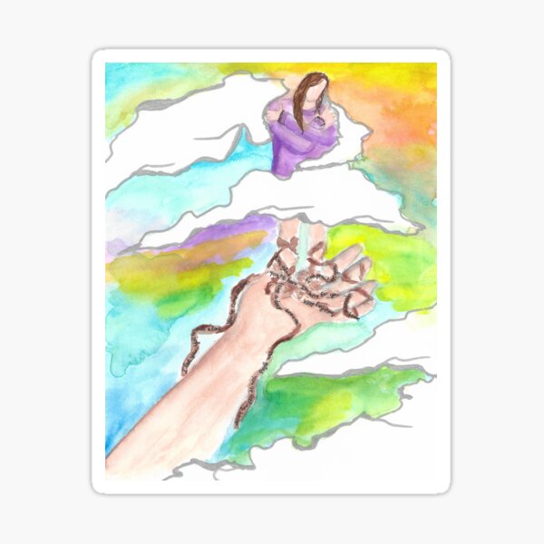 Held. Rooted. Uplifted. Sticker