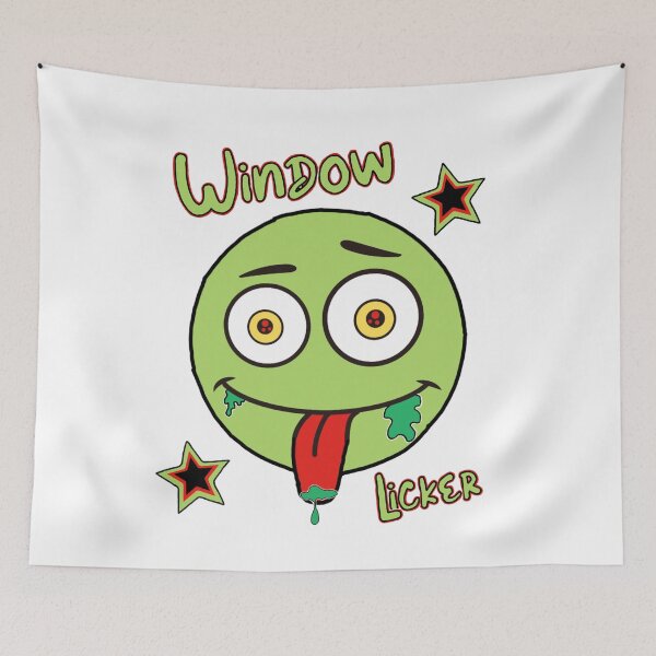 Item preview, Funny Window Licker Lips designed and sold by GarnersDesigns.