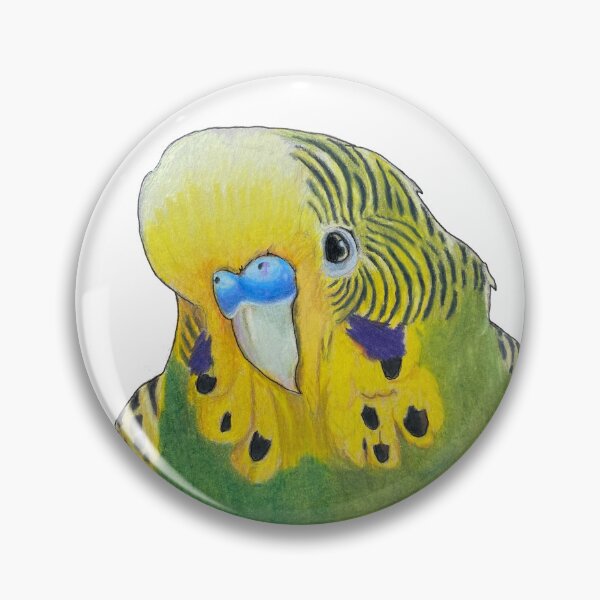 Item preview, Green and Yellow Budgie designed and sold by Stewnamie.
