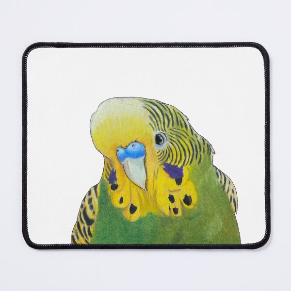 Item preview, Green and Yellow Budgie designed and sold by Stewnamie.