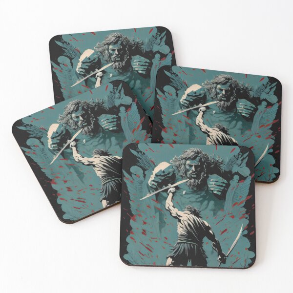 Item preview, Dramatic Illustration of the Classic Biblical Story of David and Goliath designed and sold by Art4Christ.