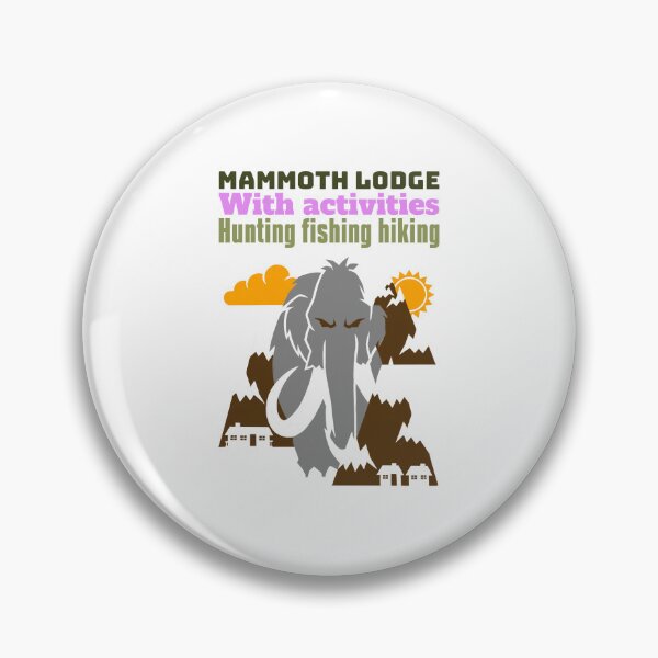 Item preview, mammoth lodge tshirt designed and sold by Eugenie974.