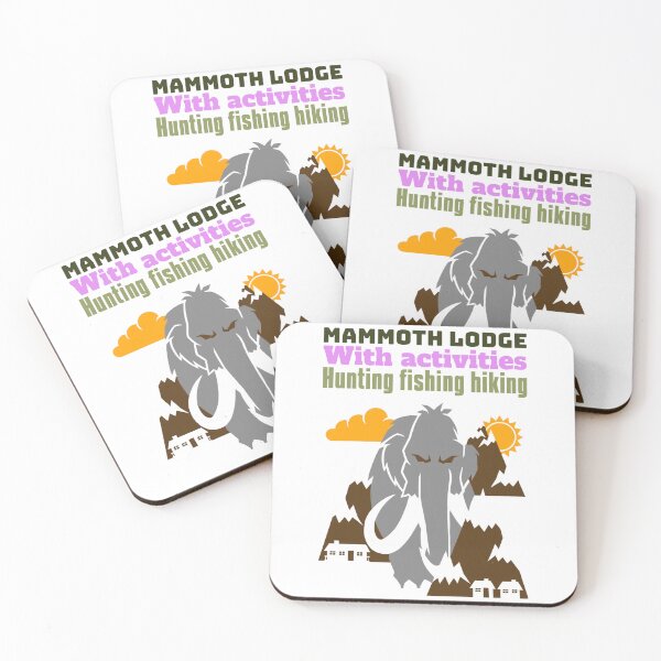 Item preview, mammoth lodge tshirt designed and sold by Eugenie974.
