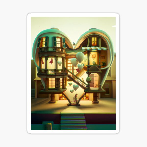 Item preview, Heart House designed and sold by lydzdesignz.