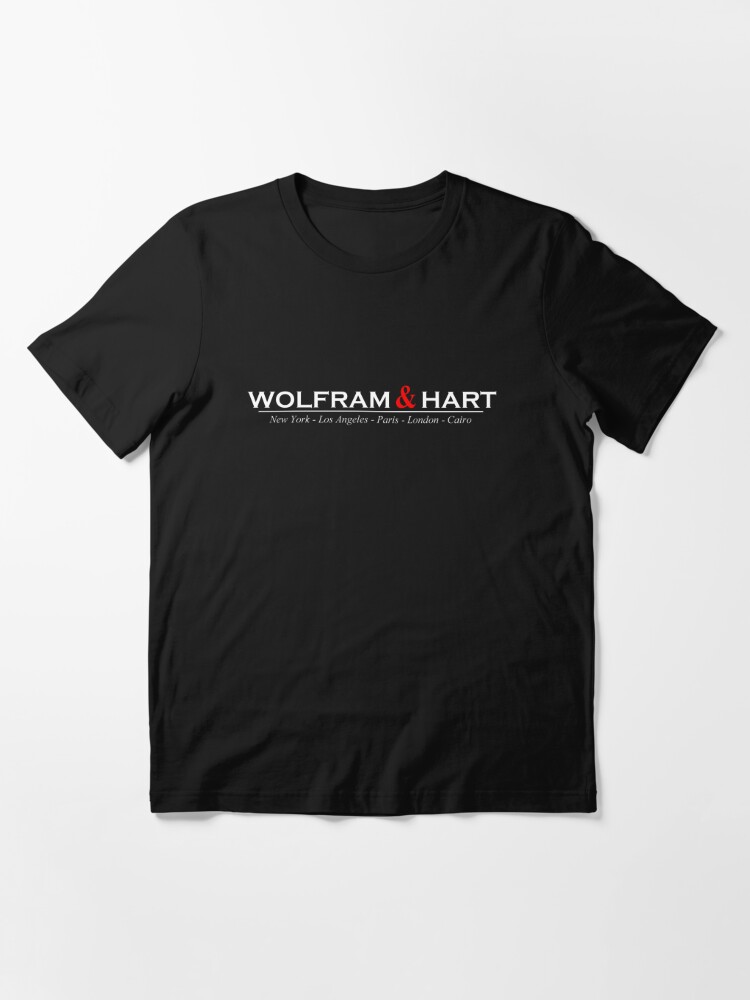 wolfram and hart t shirt