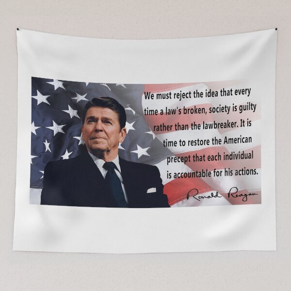 Item preview, Each Individual is Accountable for His Own Actions - President Ronald Reagan designed and sold by Daniel Hagerman.