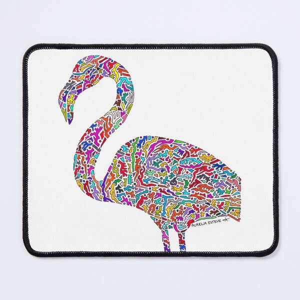 Item preview, Flamingo (multicolor) designed and sold by aureliart66.
