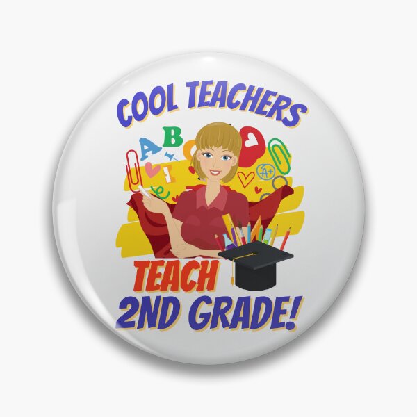 Item preview, Cool 2nd Grade Teacher Gift designed and sold by superteachers.