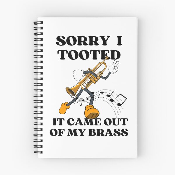 Item preview, Sarcastic Funny Trumpet Player Sorry I Tooted designed and sold by ShirtsSoGood.